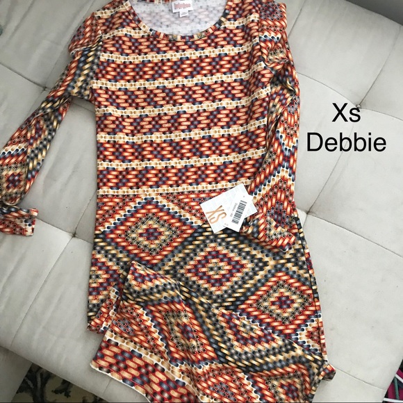 XS Debbie Bodycon dress BNWT (Lularoe) - Picture 1 of 16